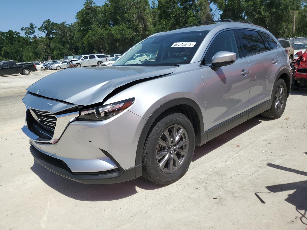 2022 Mazda Cx-9 Touring VIN: JM3TCBCYXN0621584 Lot: 57318875