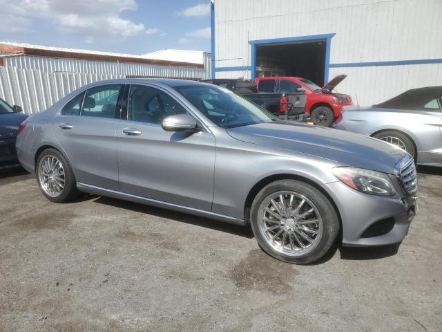  MERCEDES-BENZ C-CLASS 2015 Серебристый