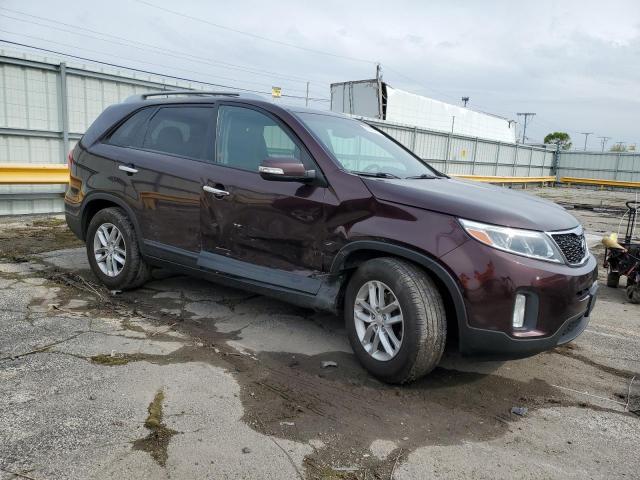  KIA SORENTO 2014 Bordowy