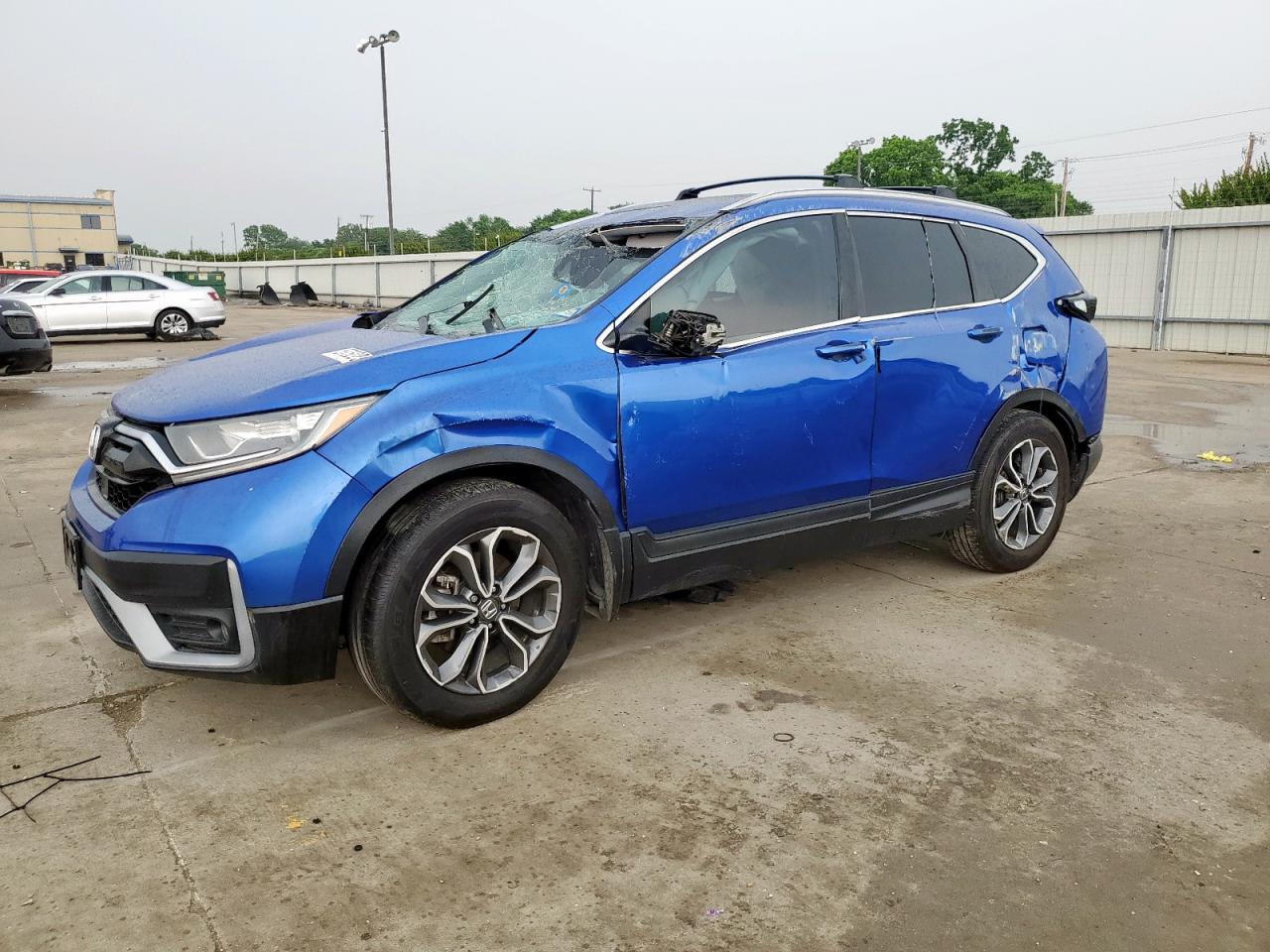 2021 Honda Cr-V Ex for Sale in Wilmer, TX - Side