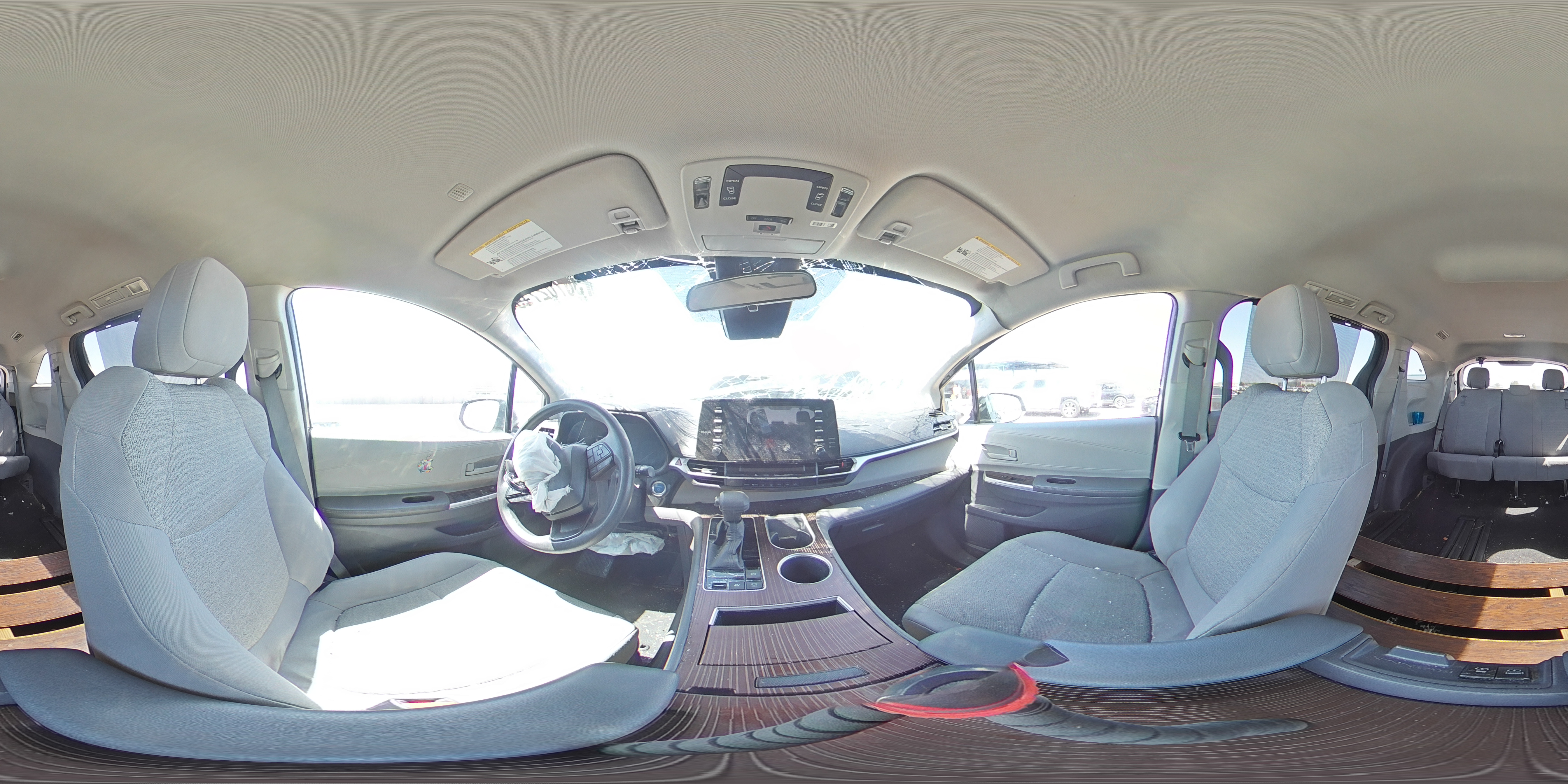 2022 Toyota Sienna Le VIN: 5TDKRKEC1NS127437 Lot: 56702715