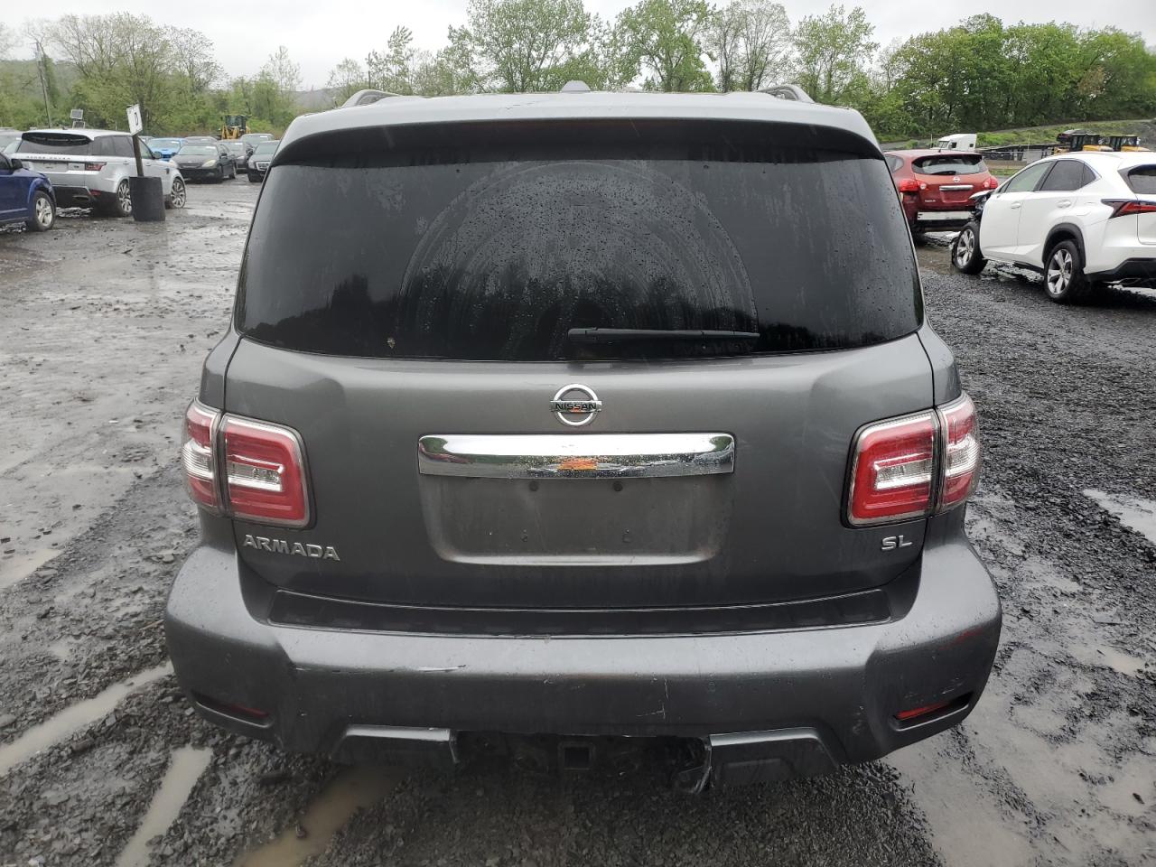 2017 Nissan Armada Sv VIN: JN8AY2NC4H9501402 Lot: 56172505
