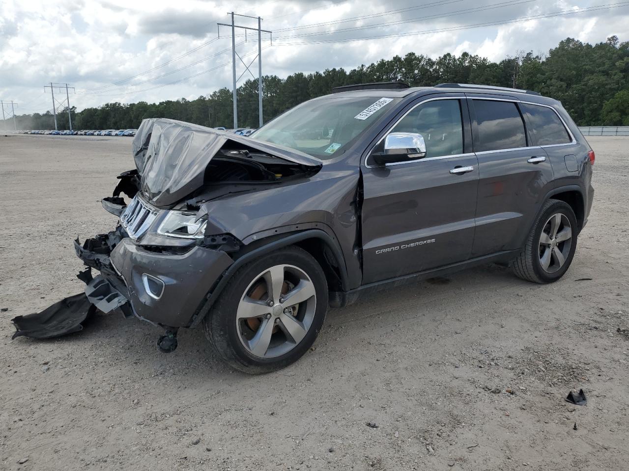 2014 Jeep Grand Cherokee Limited na sprzedaż w Greenwell Springs, LA - Front End