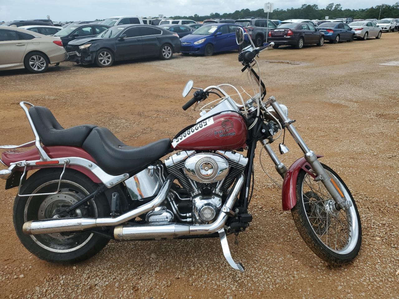 2007 Harley-Davidson Fxst Custom na sprzedaż w Theodore, AL - Side