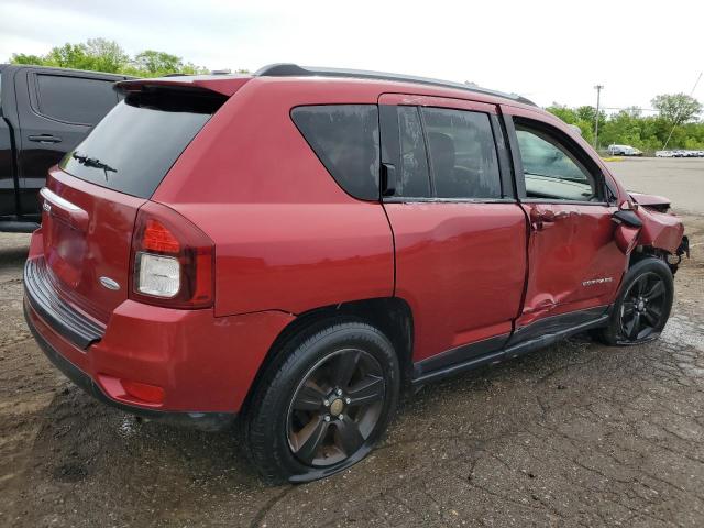  JEEP COMPASS 2017 Czerwony