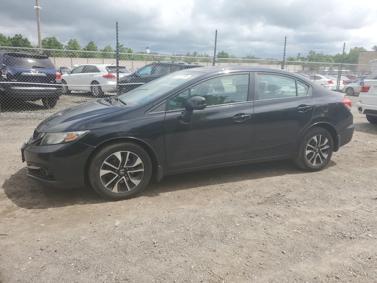 2013 Honda Civic Exl იყიდება Laurel-ში, MD - All Over