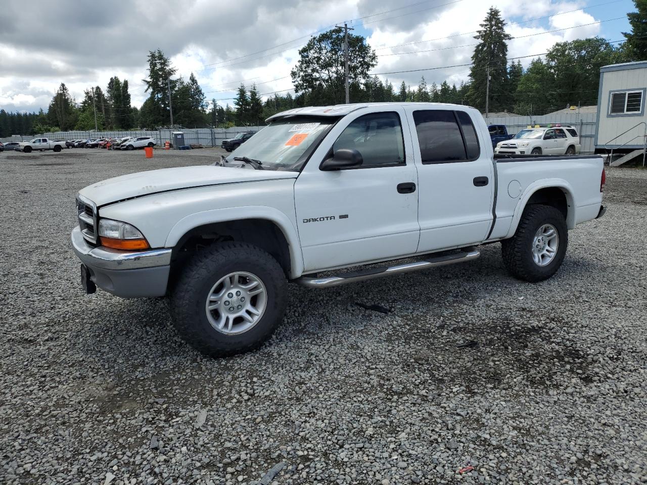 2001 Dodge Dakota Quad იყიდება Graham-ში, WA - Vandalism