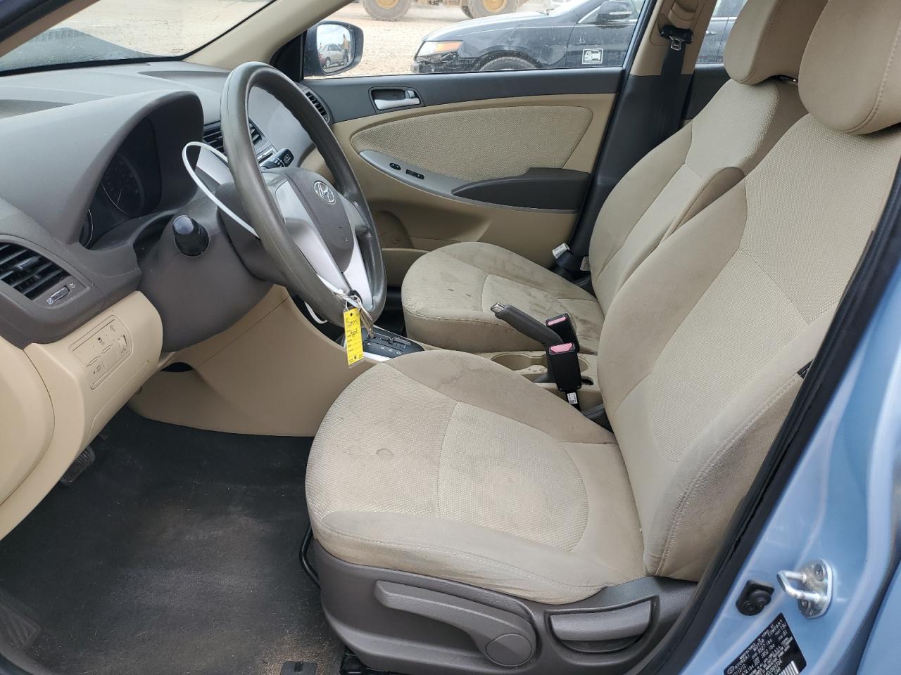 2013 Hyundai Accent Gls VIN: KMHCT4AE4DU369704 Lot: 57154745