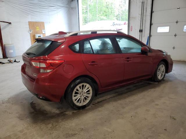  SUBARU IMPREZA 2017 Red