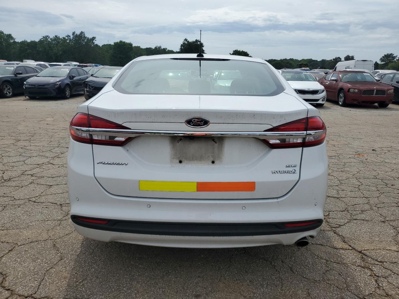 2018 Ford Fusion Se Hybrid VIN: 3FA6P0LU5JR278744 Lot: 54152495