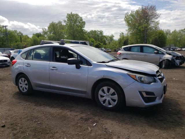  SUBARU IMPREZA 2016 Silver