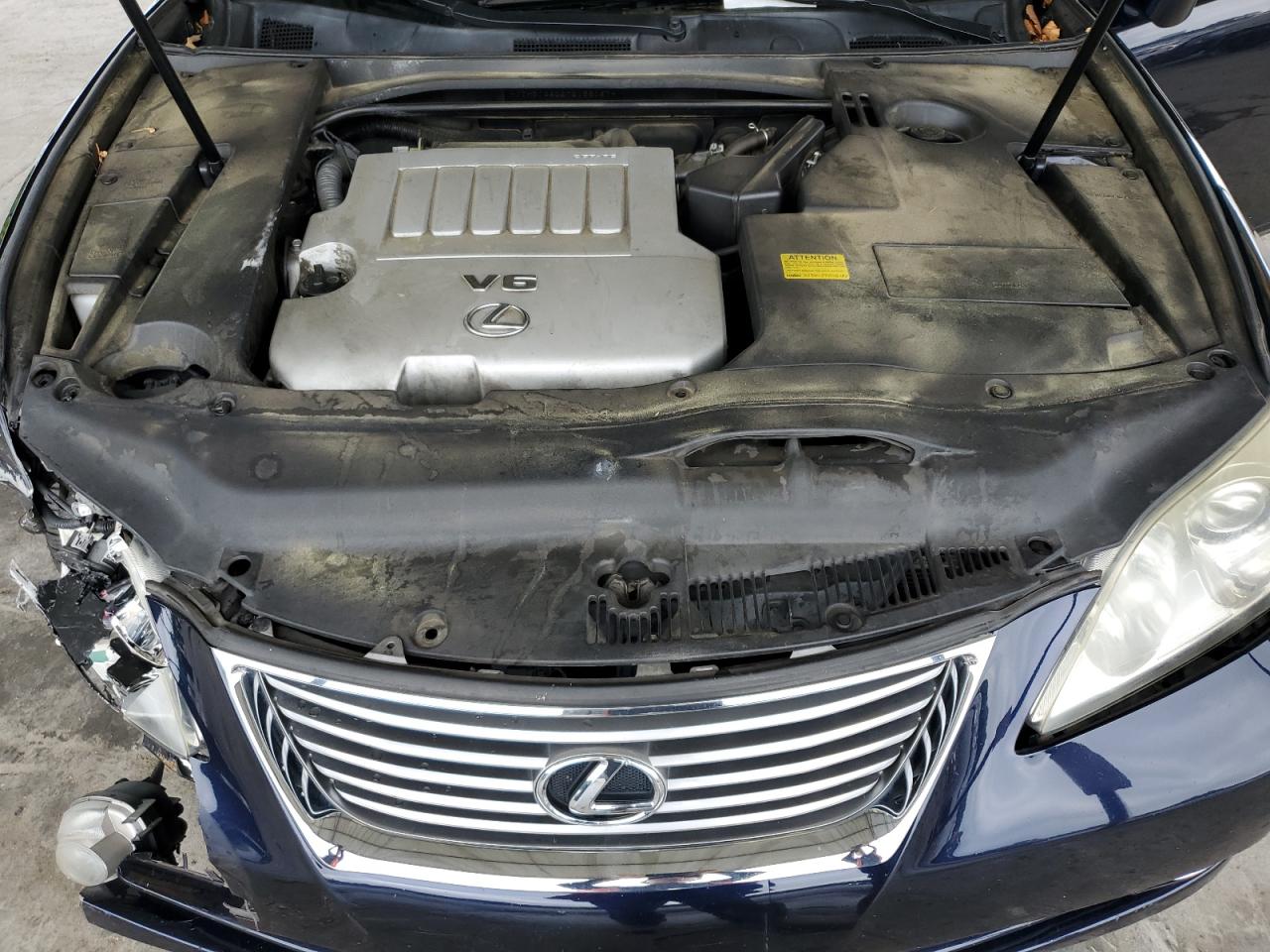 2007 Lexus Es 350 VIN: JTHBJ46G272138167 Lot: 55899555