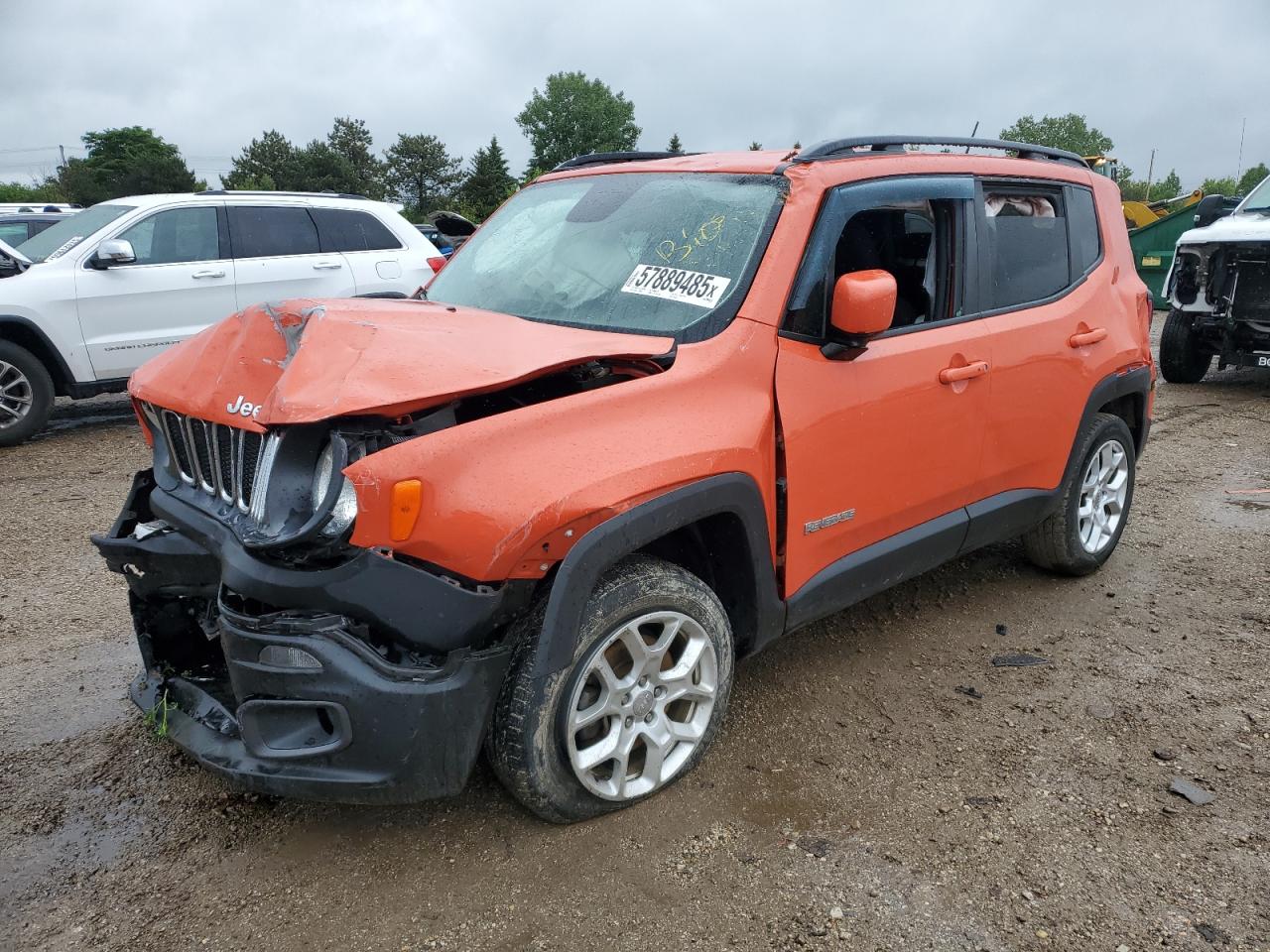 2017 Jeep Renegade Latitude იყიდება Elgin-ში, IL - Front End