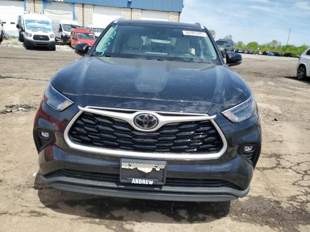  TOYOTA HIGHLANDER 2022 Черный