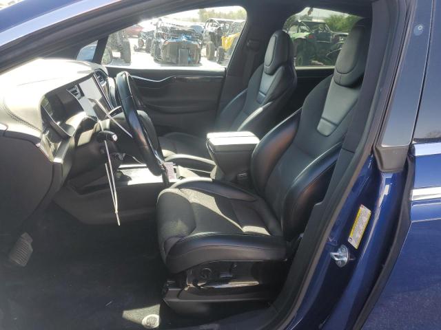  TESLA MODEL X 2017 Синій