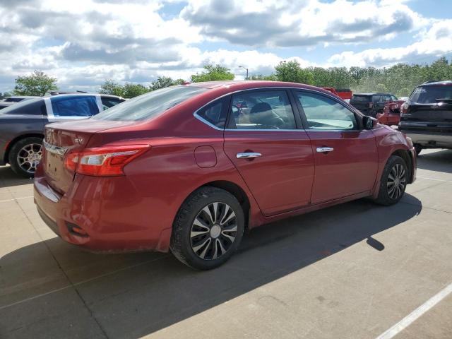 Седаны NISSAN SENTRA 2016 Красный