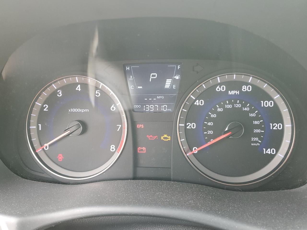 2013 Hyundai Accent Gls VIN: KMHCU4AE1DU435770 Lot: 57051965