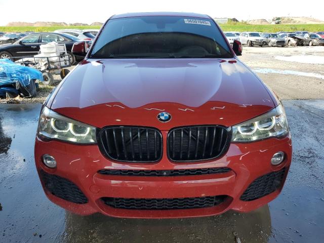  BMW X4 2016 Red