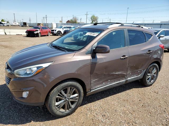  HYUNDAI TUCSON 2014 Brown