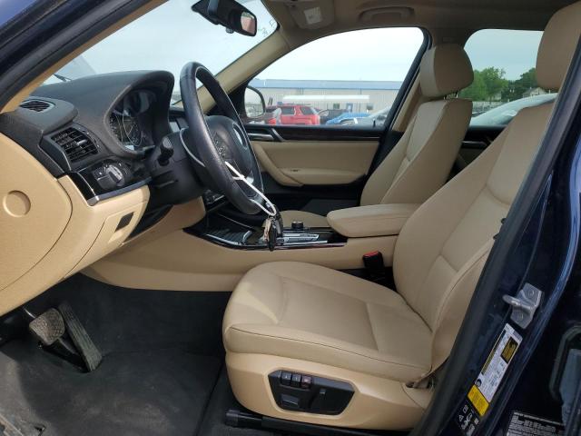  BMW X3 2017 Granatowy