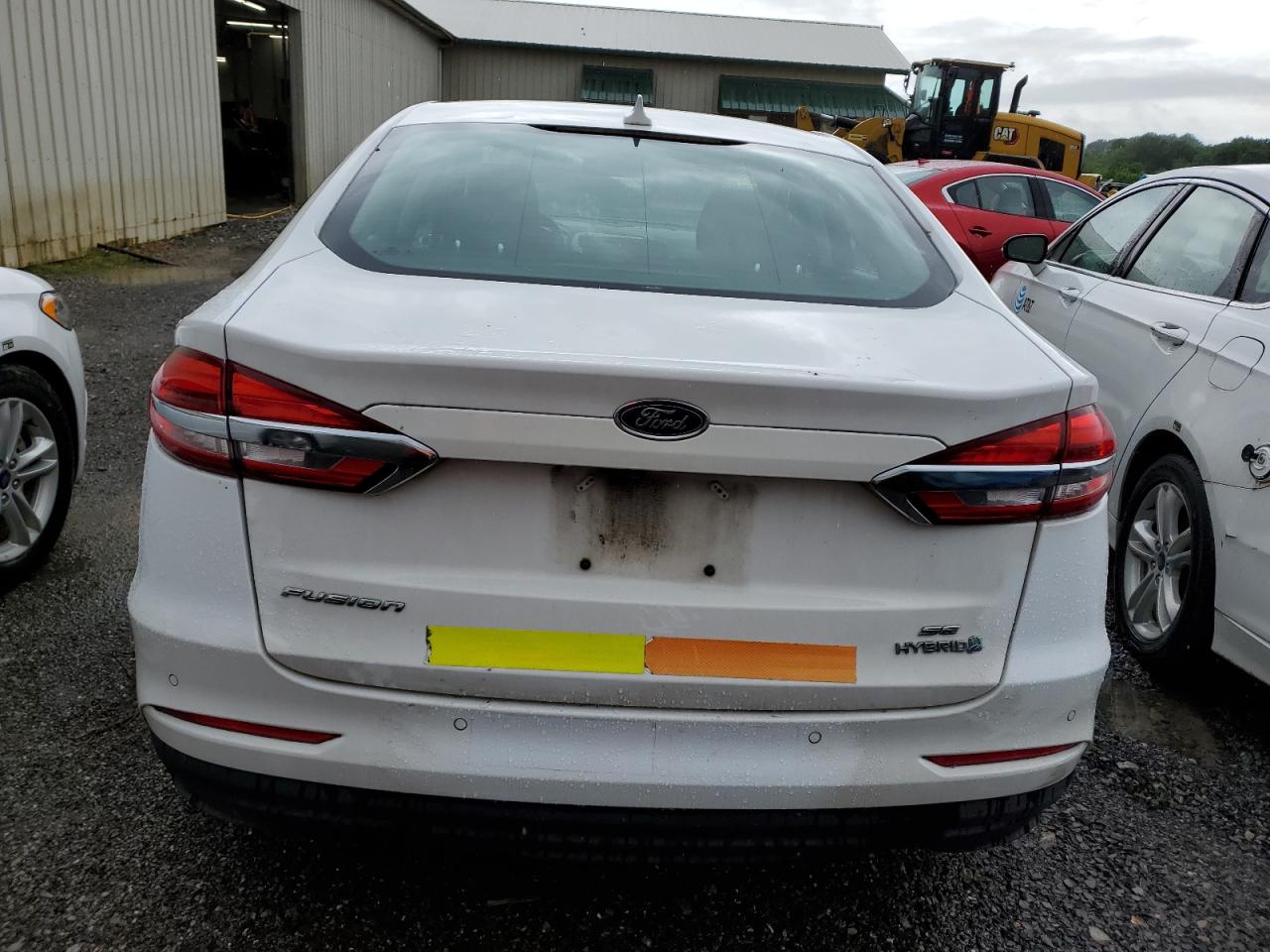 2019 Ford Fusion Se VIN: 3FA6P0LU4KR124835 Lot: 54042895