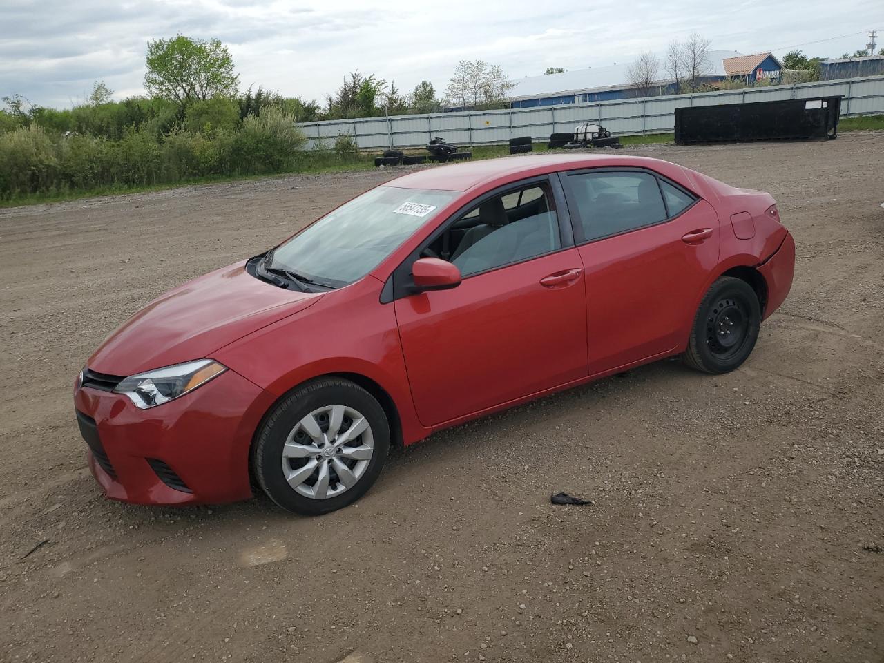 2015 Toyota Corolla L en Venta en Columbia Station, OH - Rear End