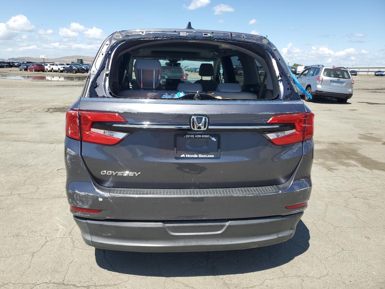 2022 Honda Odyssey Exl VIN: 5FNRL6H70NB064227 Lot: 55691855