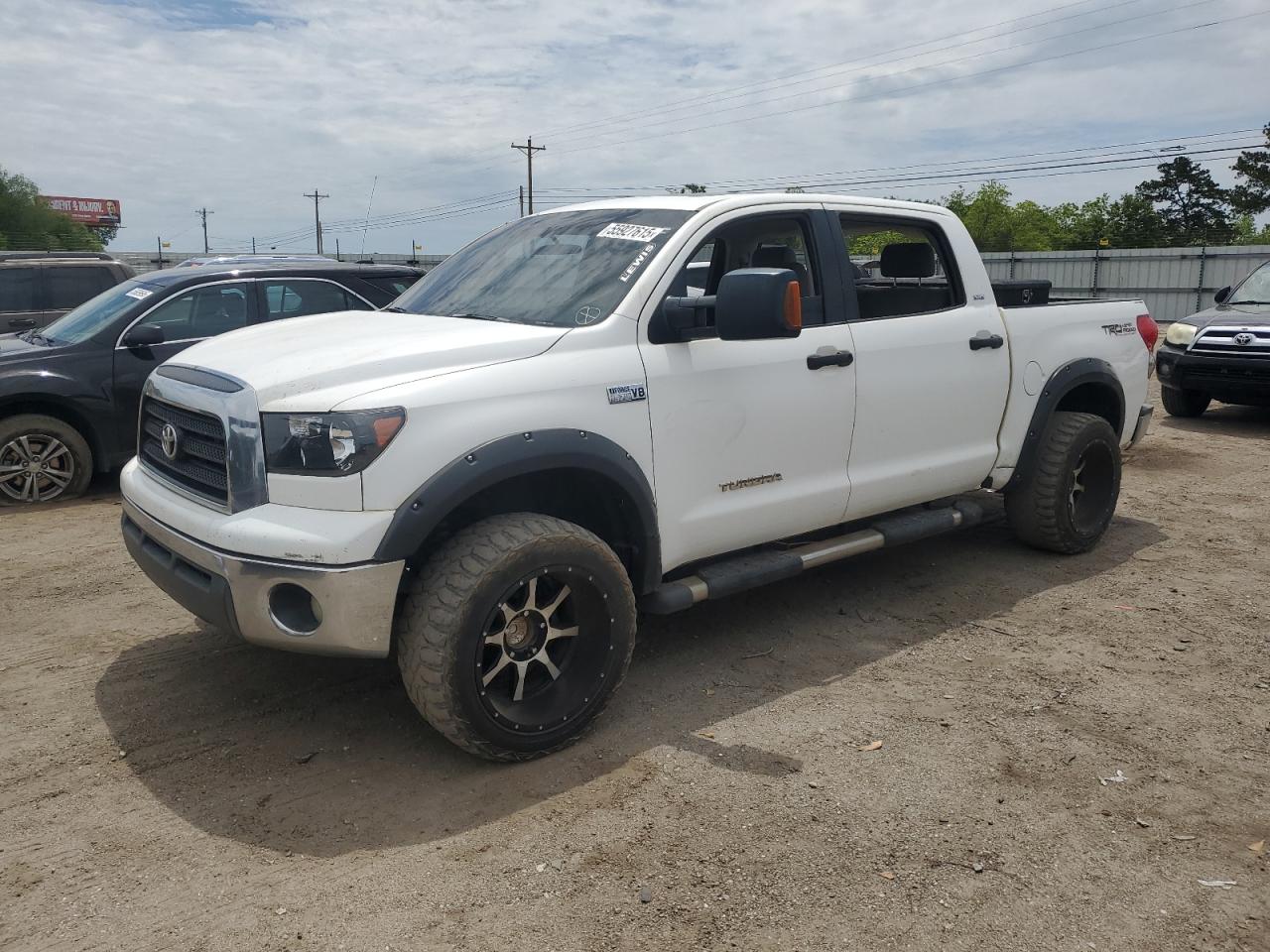 2007 Toyota Tundra Crewmax Sr5 en Venta en Newton, AL - Top/Roof