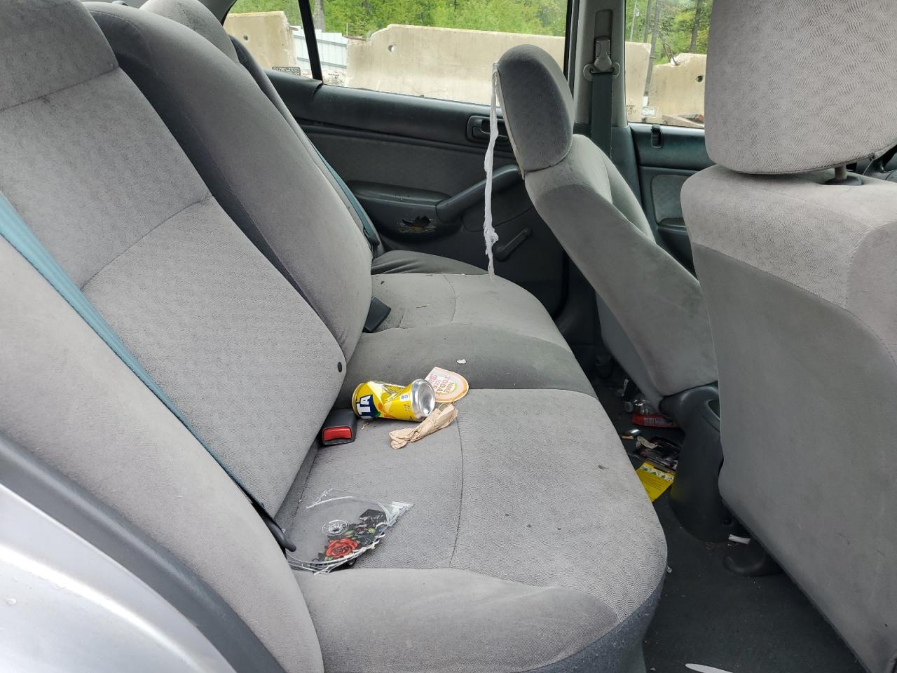 2002 Honda Civic Dx VIN: 2HGES16152H596891 Lot: 57117025