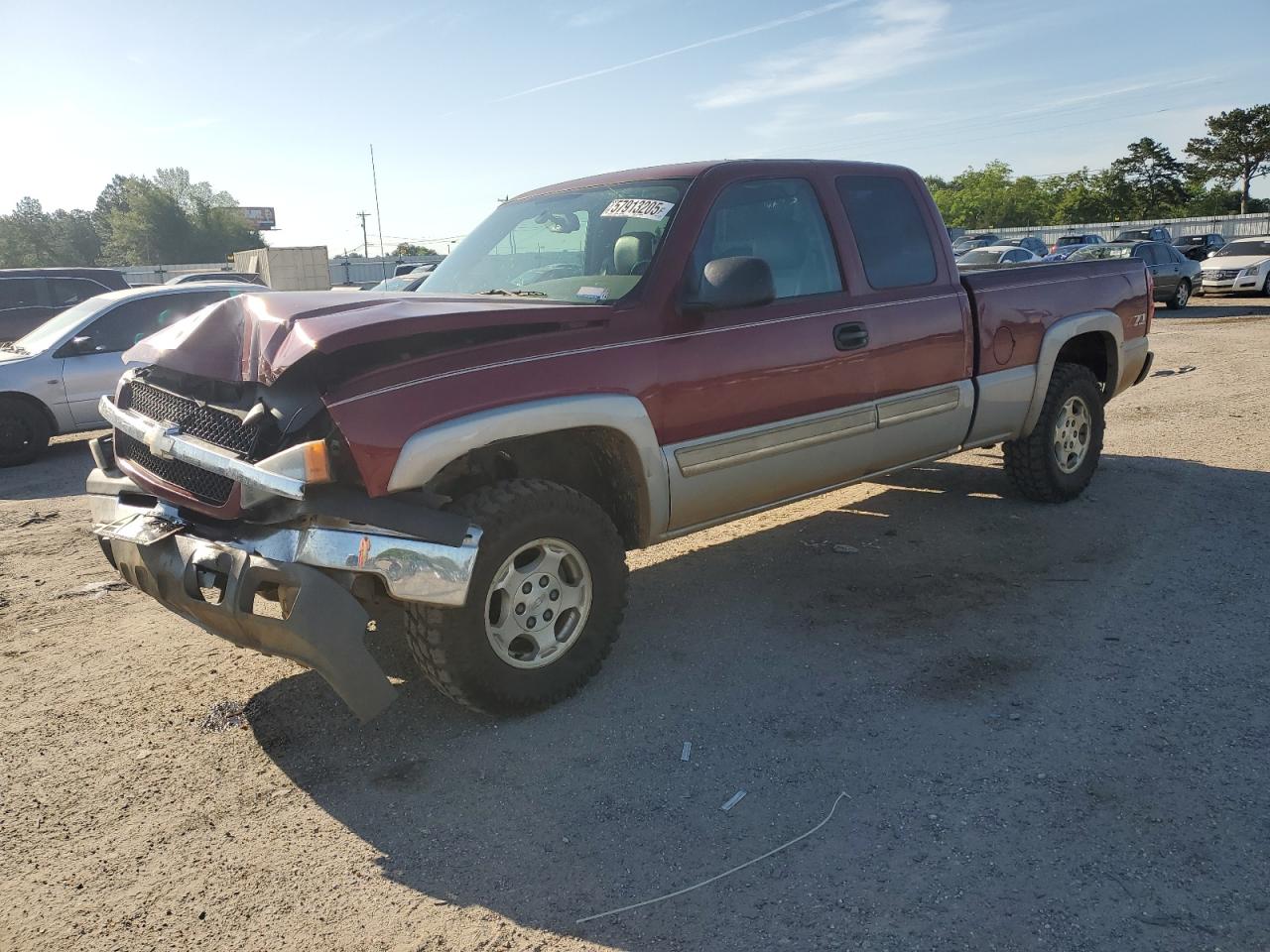 2004 Chevrolet Silverado K1500 იყიდება Newton-ში, AL - Front End