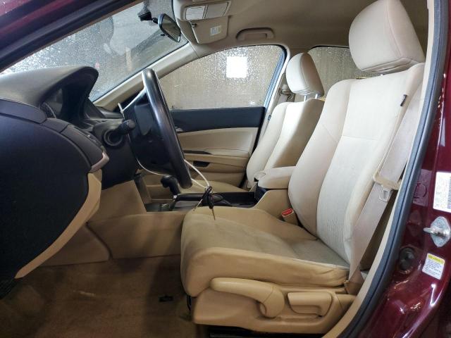 Sedans HONDA ACCORD 2012 Burgundy