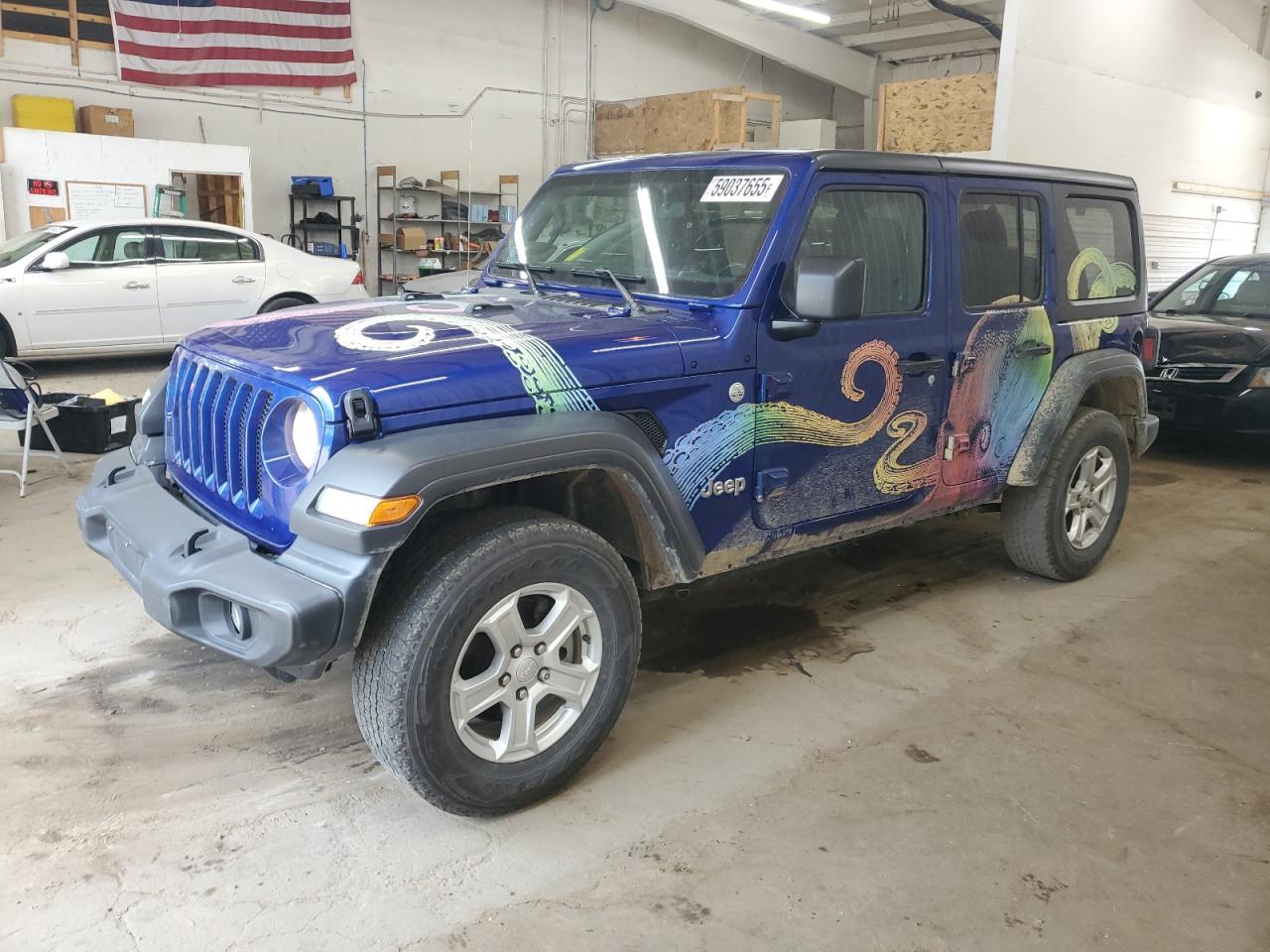2019 Jeep Wrangler Unlimited Sport იყიდება Ham Lake-ში, MN - Rear End