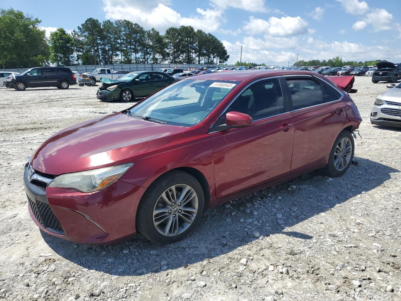2016 Toyota Camry Le en Venta en Loganville, GA - Rear End