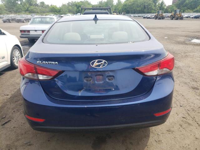 Sedans HYUNDAI ELANTRA 2015 Granatowy