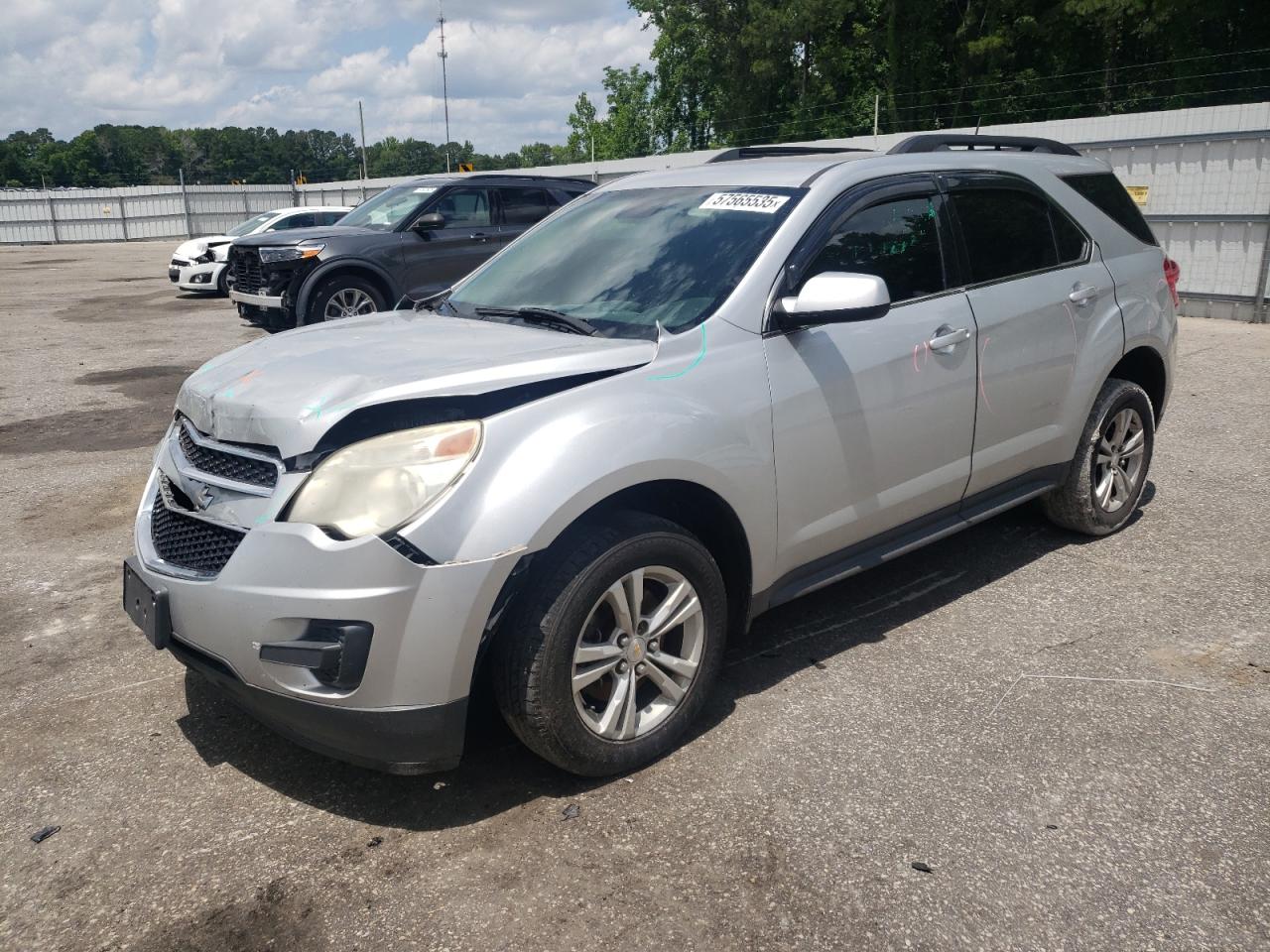 2015 Chevrolet Equinox Lt იყიდება Dunn-ში, NC - Front End