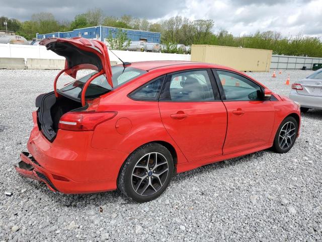 FORD FOCUS 2015 Czerwony