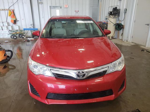 TOYOTA CAMRY 2014 Red