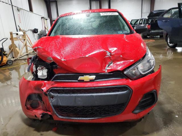  CHEVROLET SPARK 2016 Czerwony