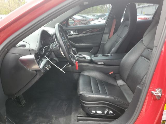  PORSCHE PANAMERA 2018 Czerwony