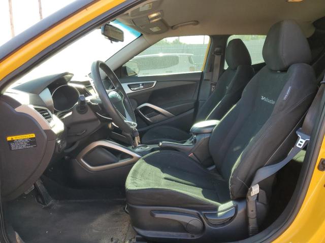 HYUNDAI VELOSTER 2013 Yellow