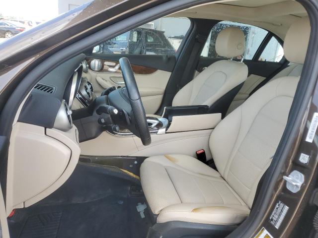 Sedans MERCEDES-BENZ C-CLASS 2016 Brown