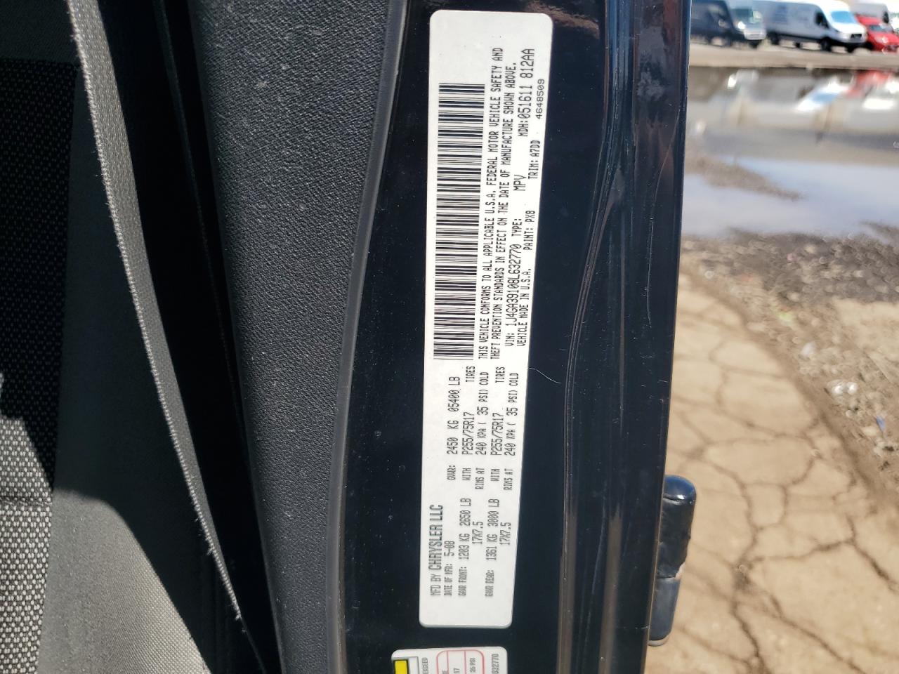 2008 Jeep Wrangler Unlimited X VIN: 1J4GA39108L632770 Lot: 57465205