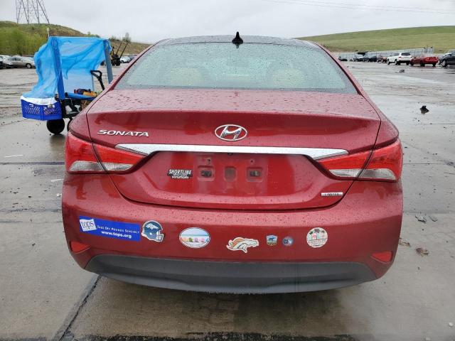  HYUNDAI SONATA 2014 Бургунди