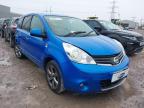 2010 NISSAN NOTE N-TEC for sale at Copart BRISTOL