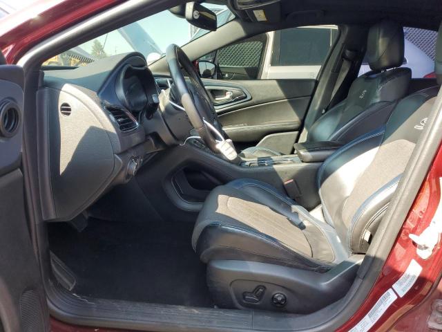 Sedans CHRYSLER 200 2015 Red