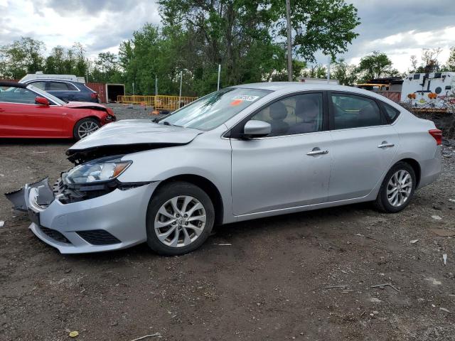  NISSAN SENTRA 2018 Серебристый
