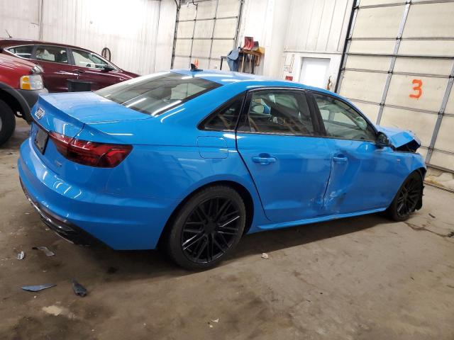  AUDI A4 2022 Синий