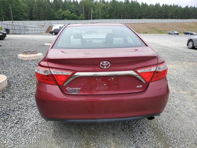  TOYOTA CAMRY 2015 Red