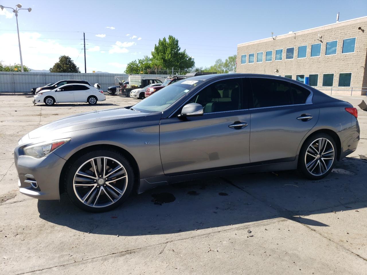 2015 Infiniti Q50 Base zu verkaufen in Littleton, CO - Hail