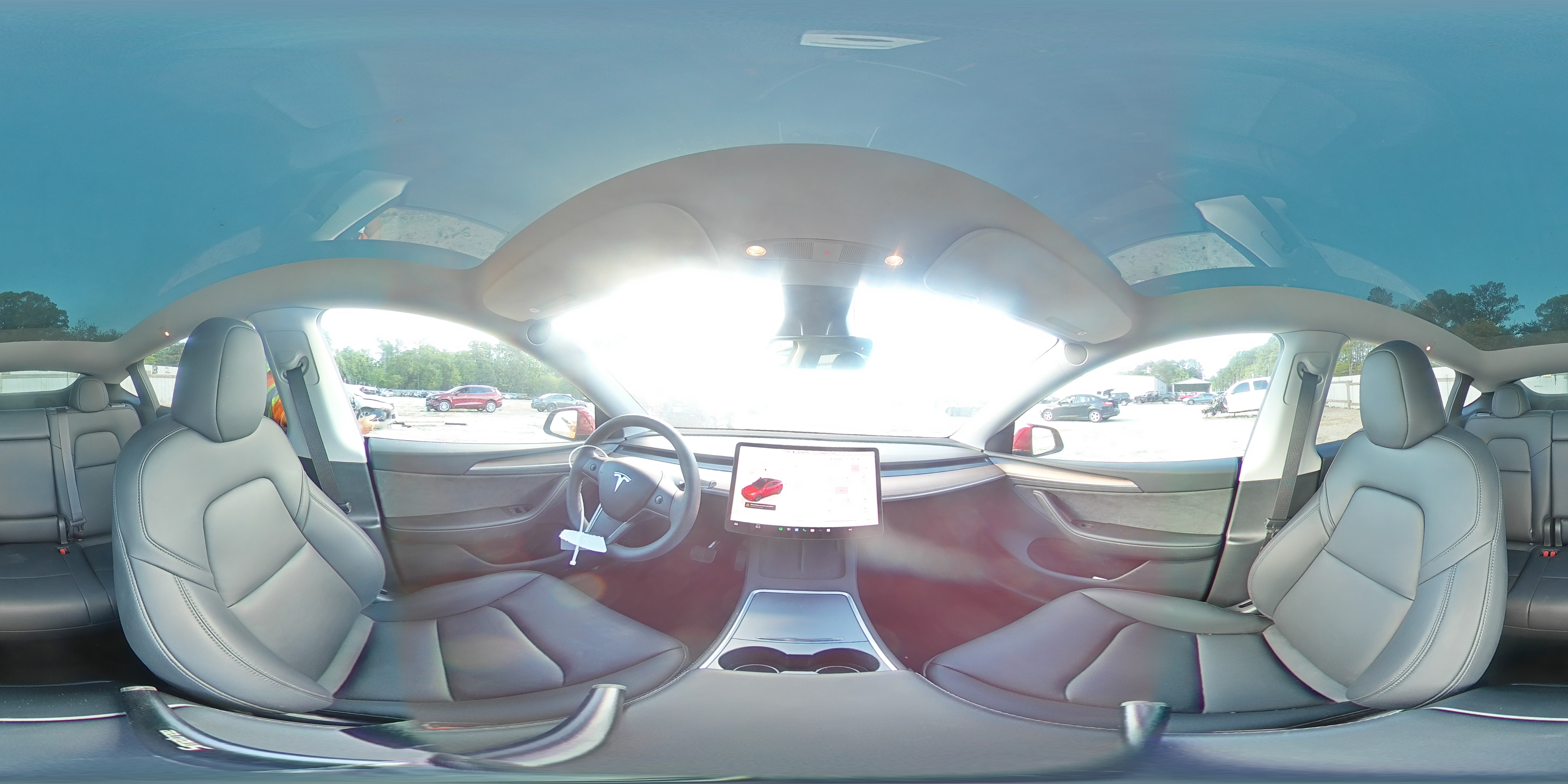 2024 Tesla Model Y VIN: 7SAYGDEE6RA318973 Lot: 55586435